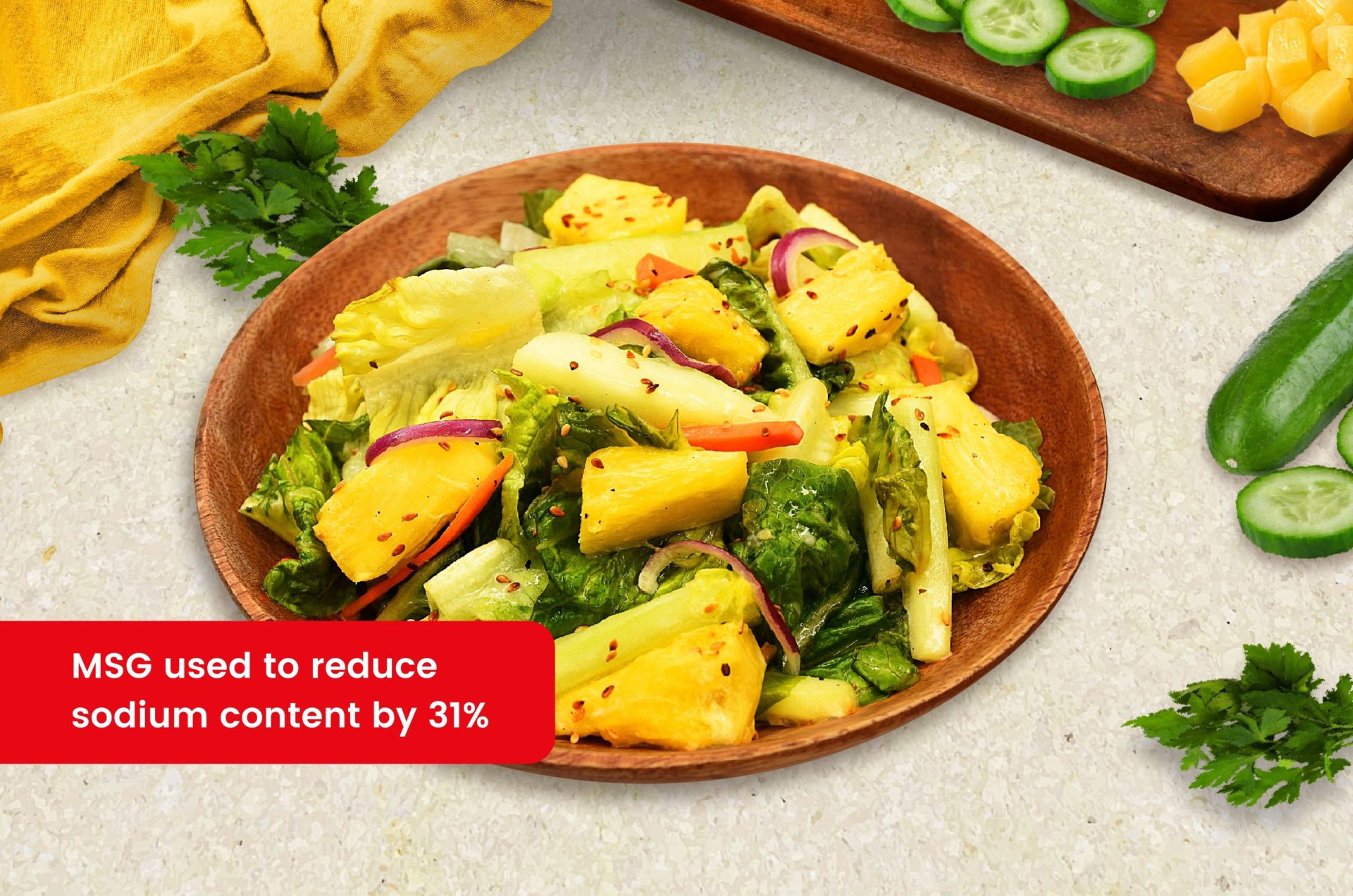 Ajinomoto | Cucumber Pineapple Salad - Ajinomoto