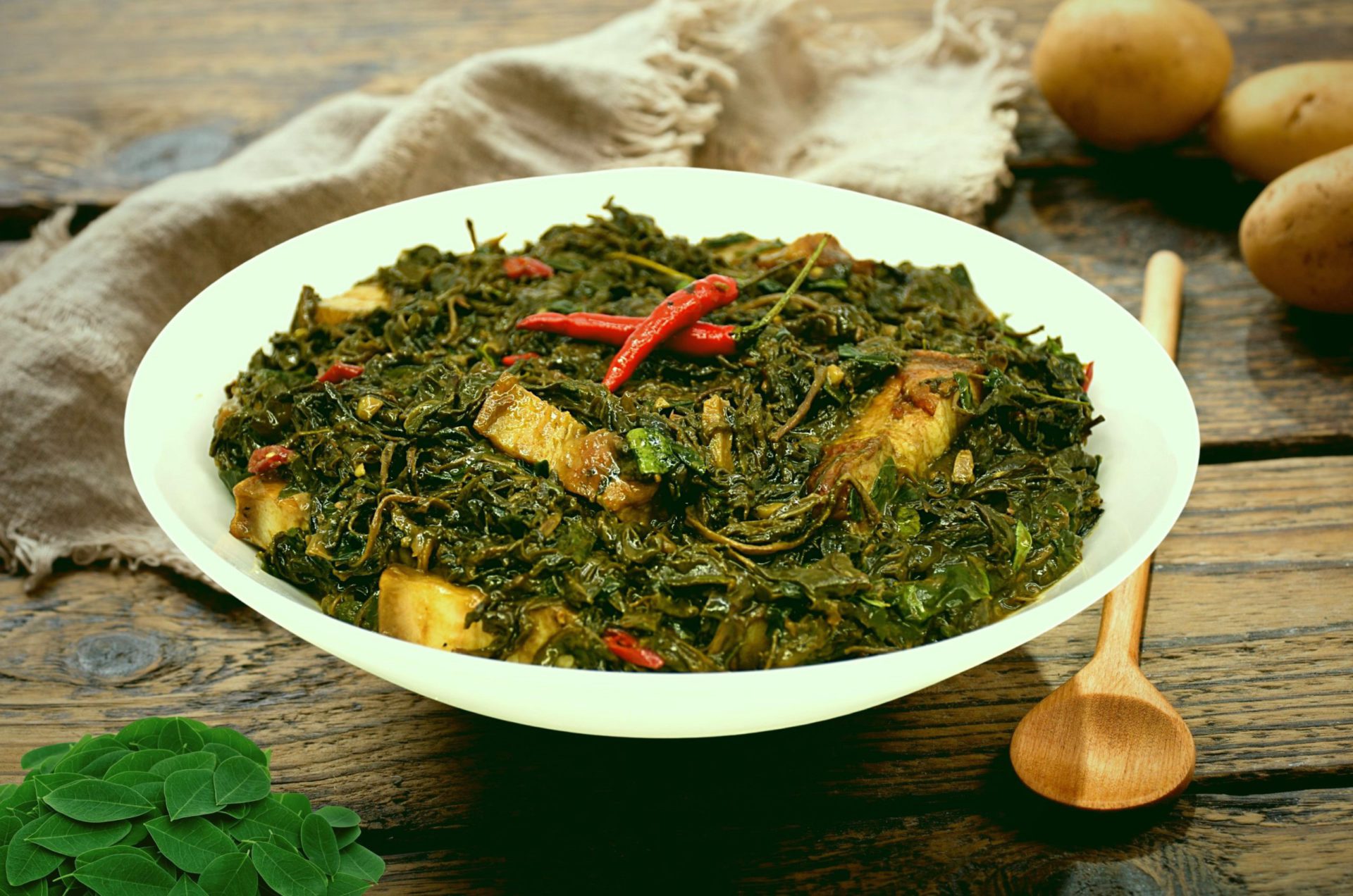 Ajinomoto | Laing with Malunggay Leaves - Ajinomoto