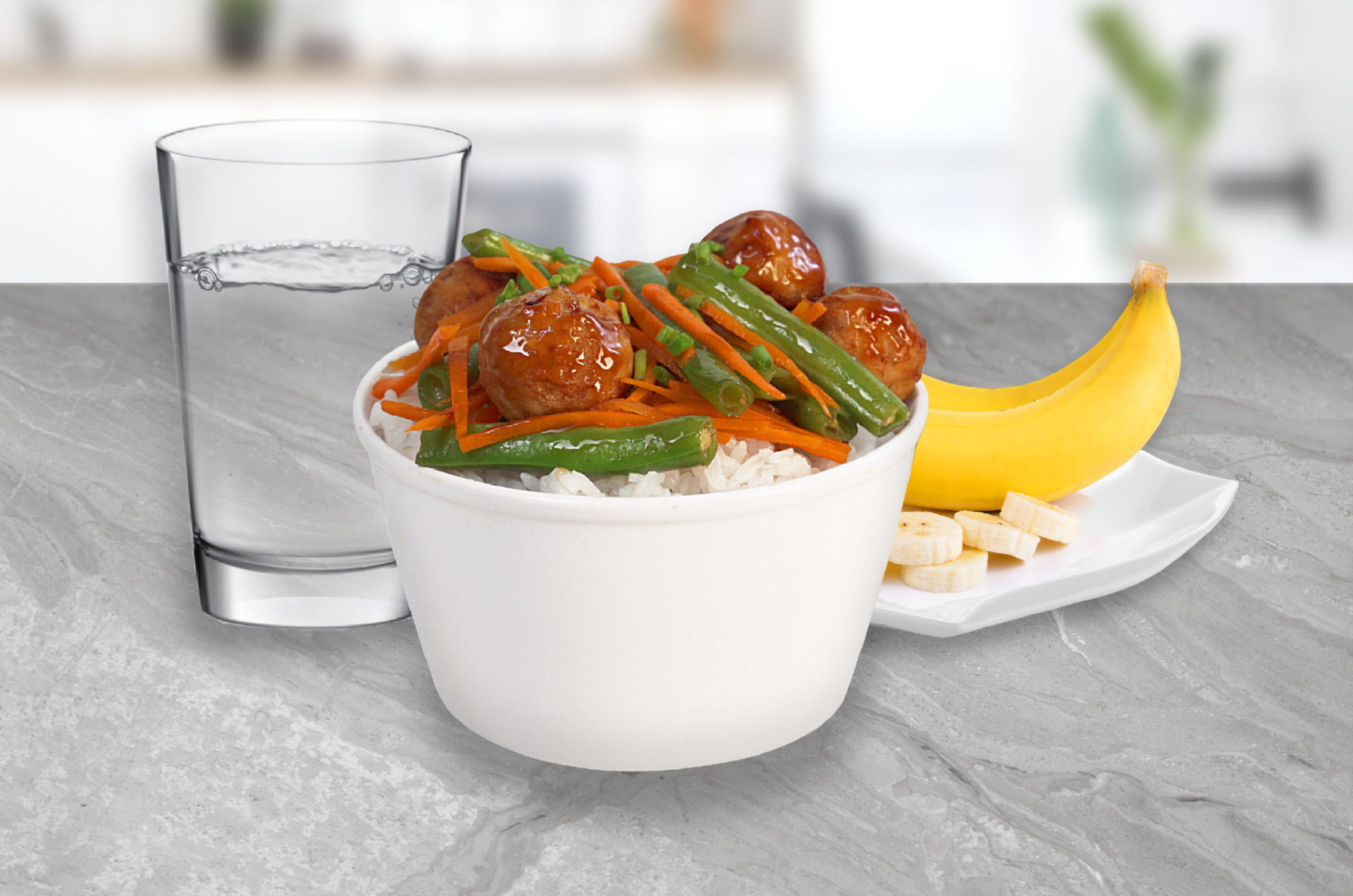 Ajinomoto | Meatball Rice Bowl - Ajinomoto