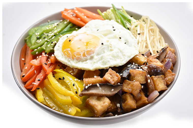 Ajinomoto TofuMushroom Sisig Bibimbap Ajinomoto
