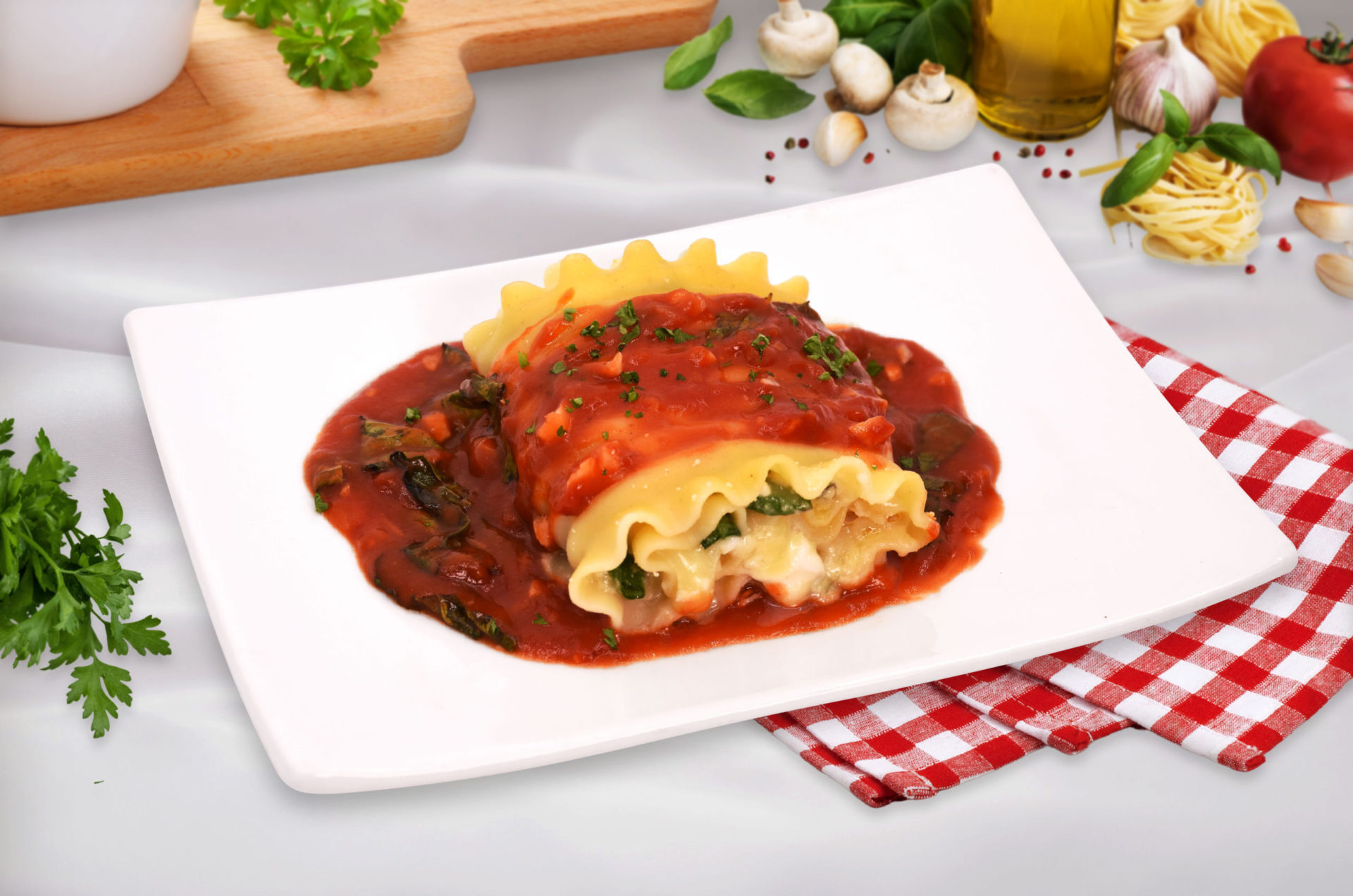 Ajinomoto | Three Cheese Lasagna Roll - Ajinomoto