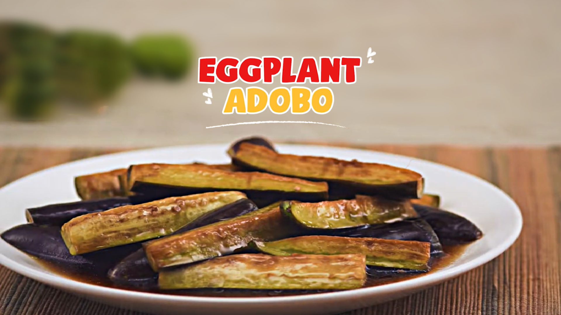 Ajinomoto How to Cook Eggplant Adobo Ajinomoto