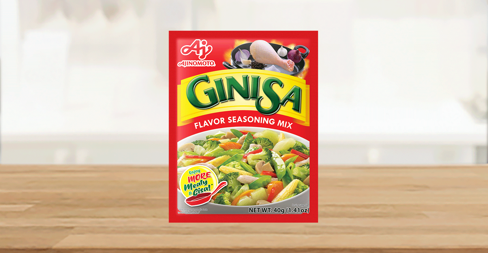 ajinomoto ginisa flavor seasoning mix 40g