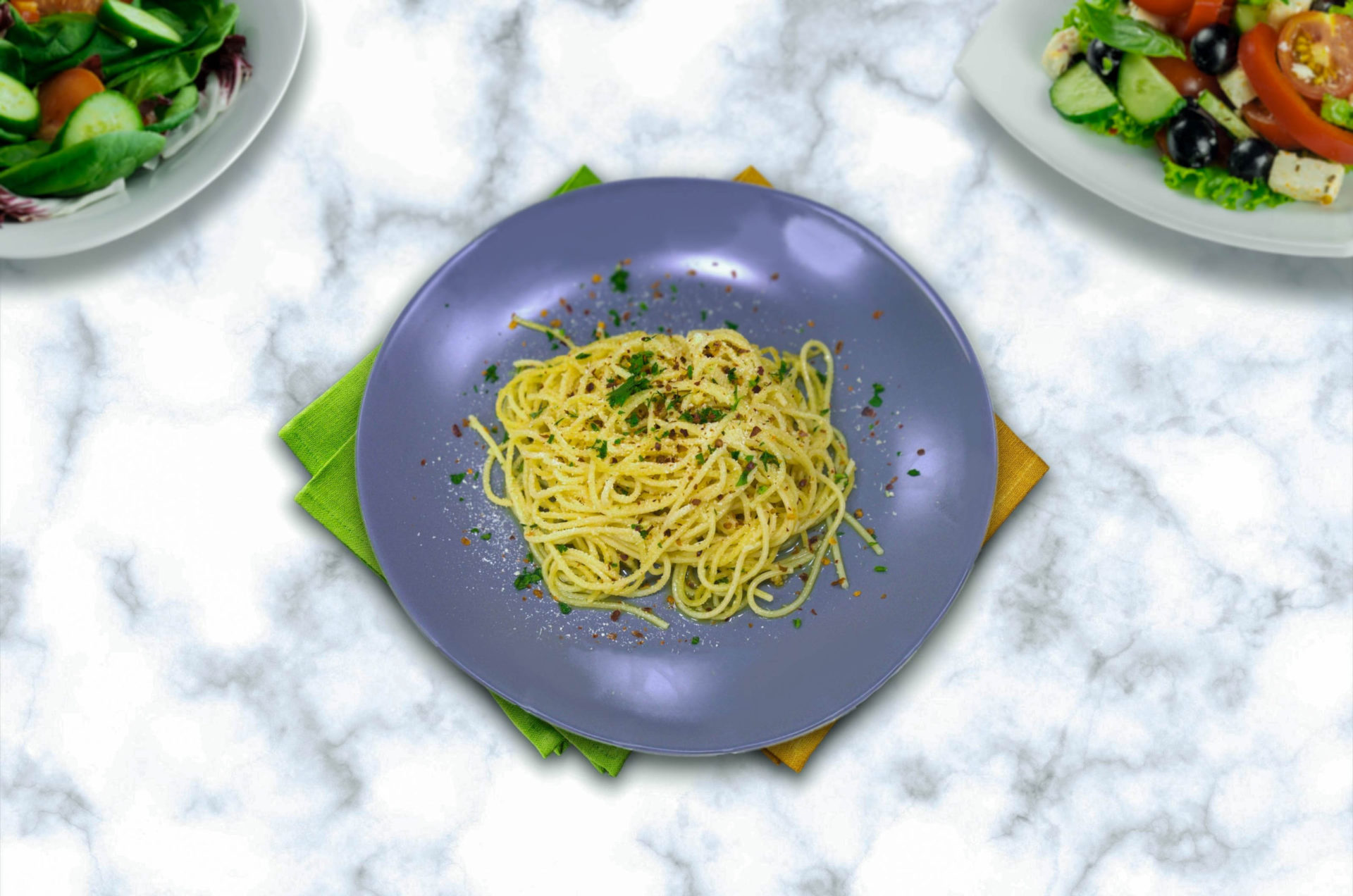 Ajinomoto | Garlic Parmesan Spaghetti - Ajinomoto