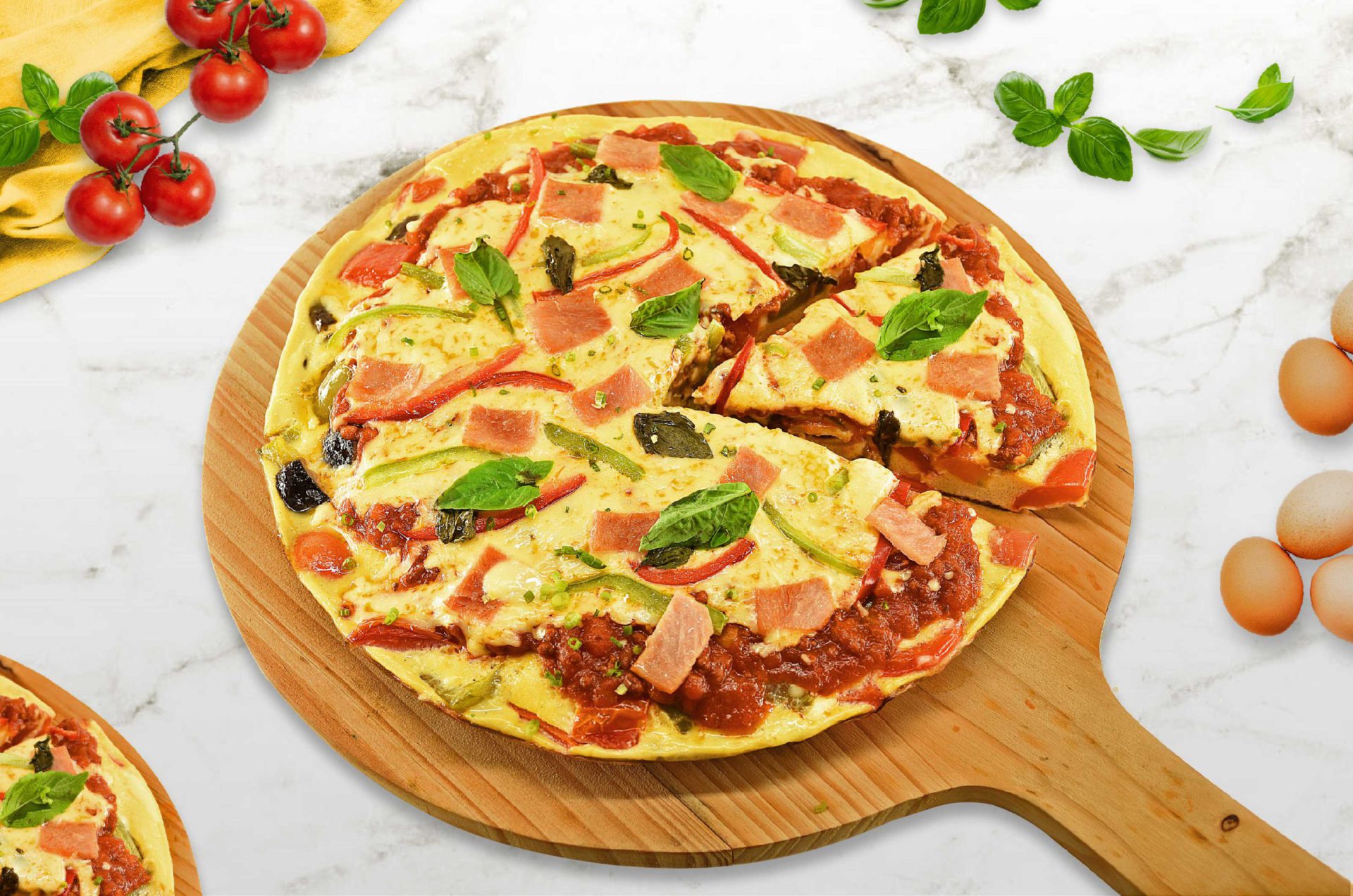 Ajinomoto | Pizza Omelette - Ajinomoto