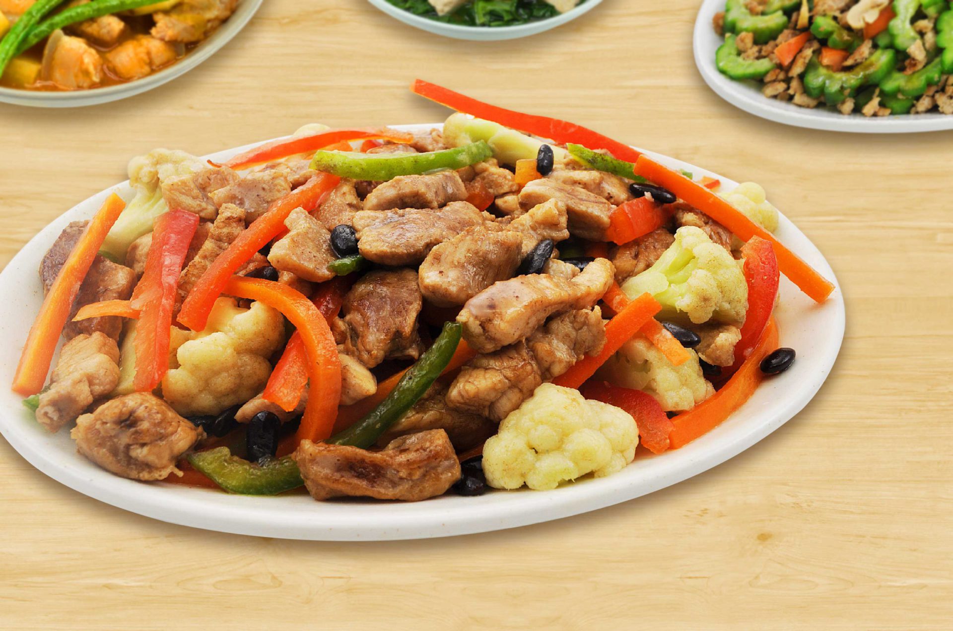 Ajinomoto | Pork Stir Fry with Black Bean Sauce Recipe - Ajinomoto