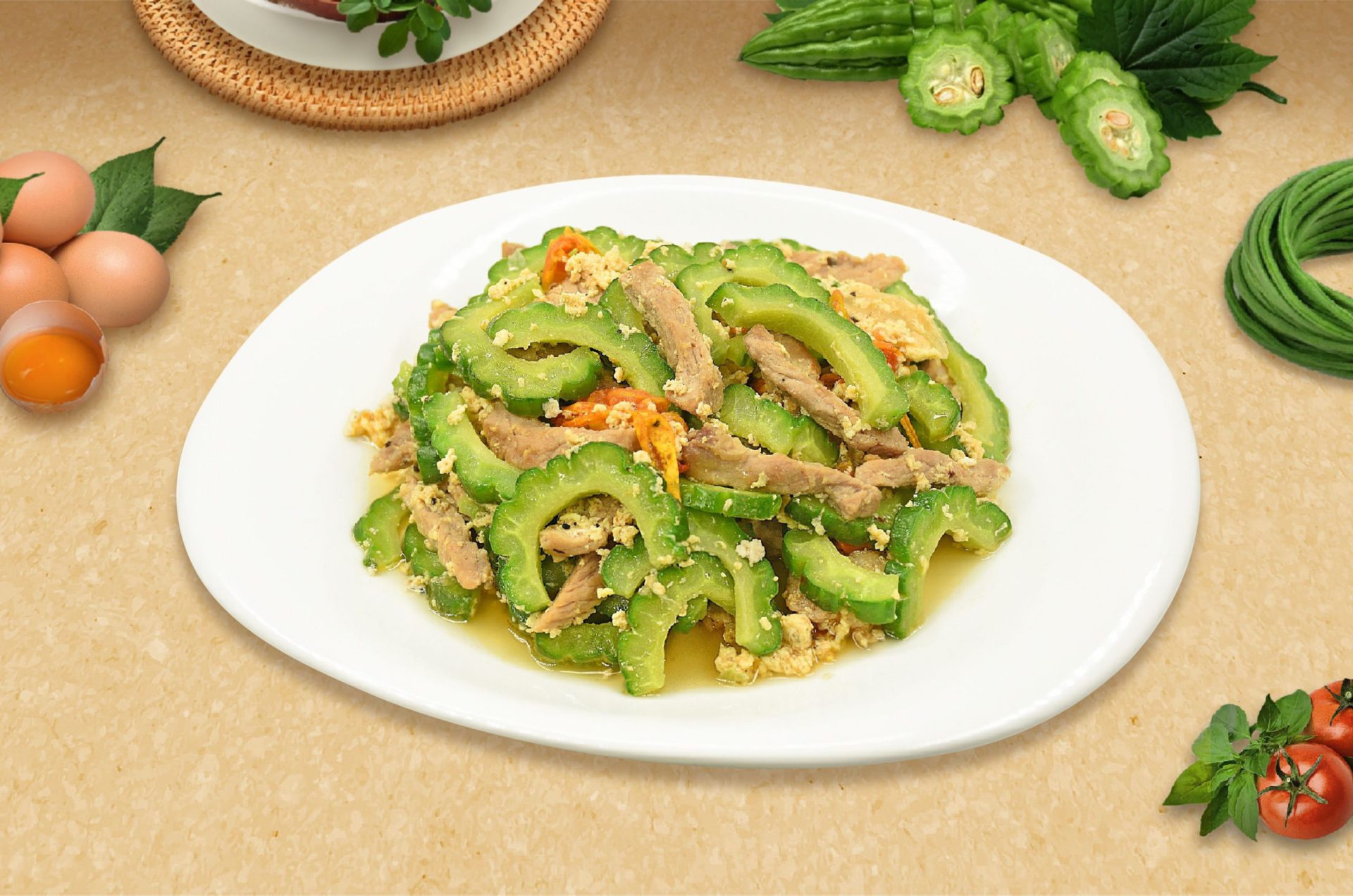 Ajinomoto Ampalaya with Pork and Eggs Ajinomoto