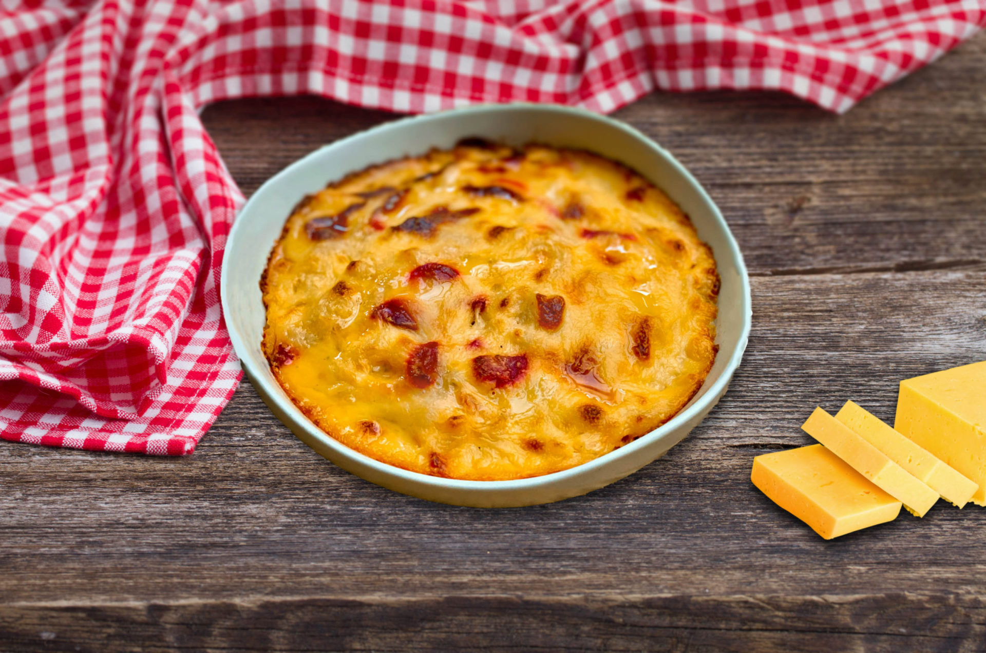 Ajinomoto | Baked Mac, Cheese, and Hotdog - Ajinomoto