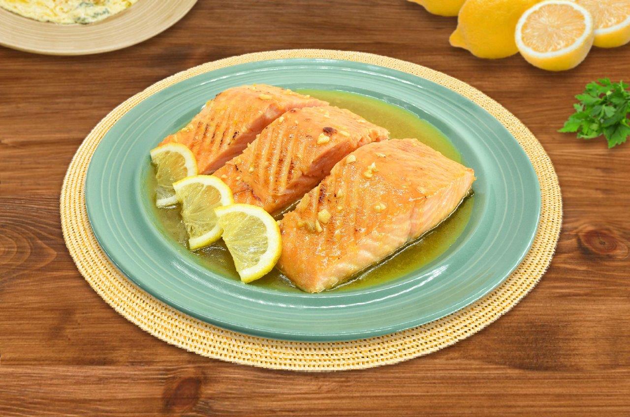 Ajinomoto | Honey Lemon Butter Salmon - Ajinomoto