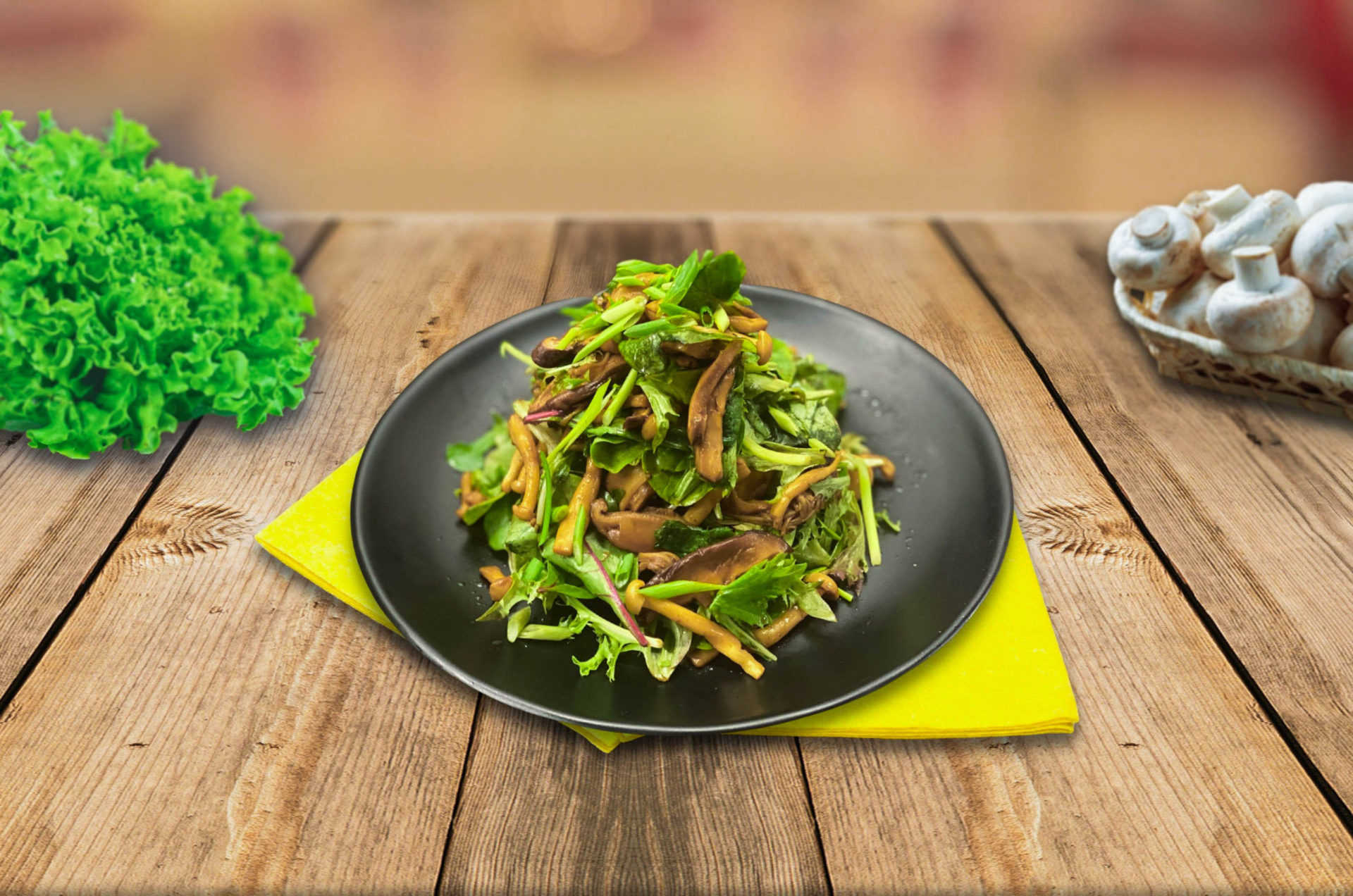 Ajinomoto | Sautéed Mushroom Salad - Ajinomoto