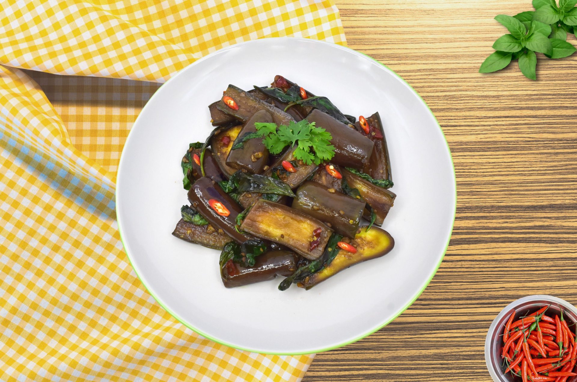 Ajinomoto | Thai Stir-fry Eggplant - Ajinomoto