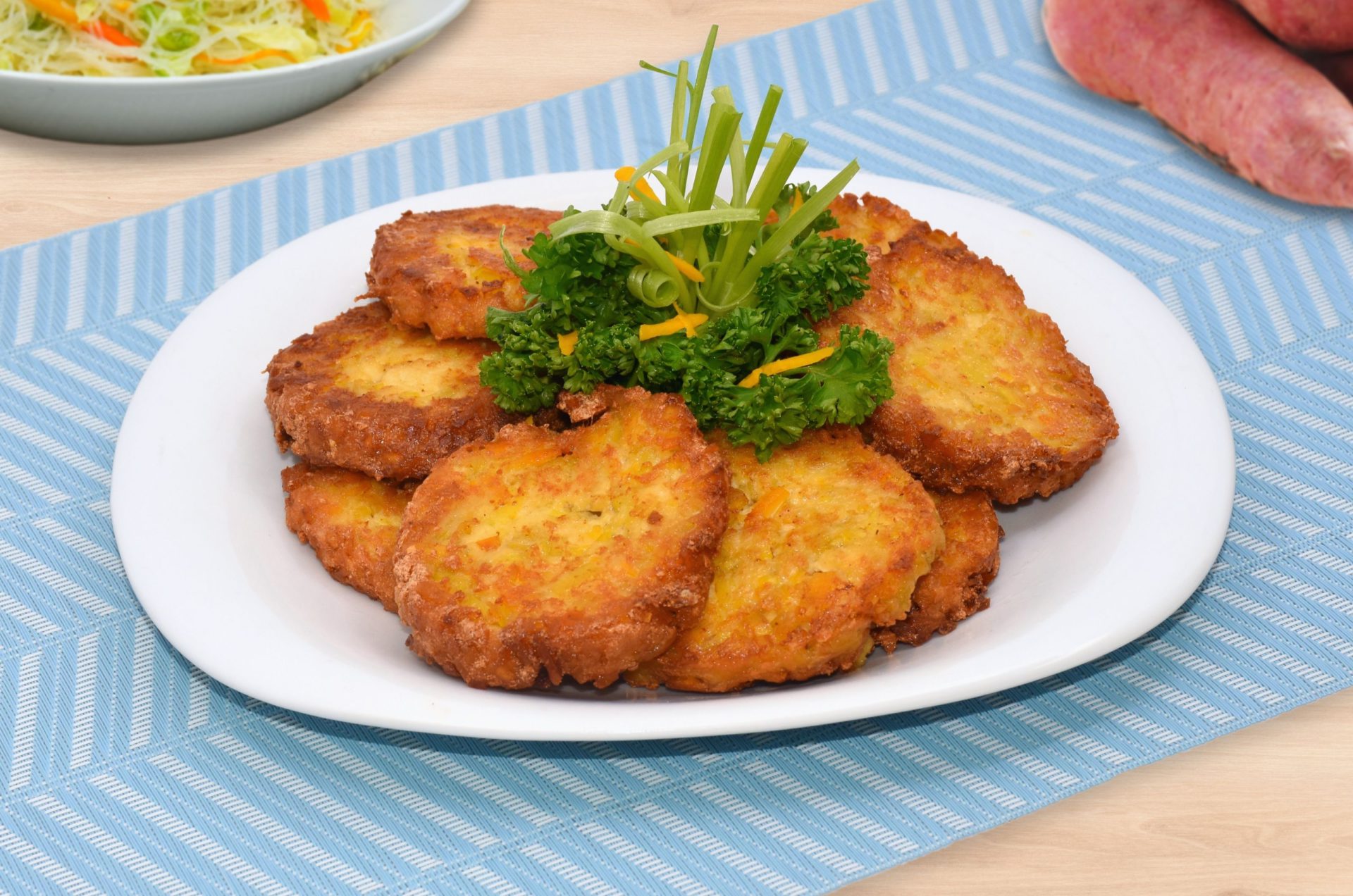 Ajinomoto | Tokwa-Kamote Patties - Ajinomoto