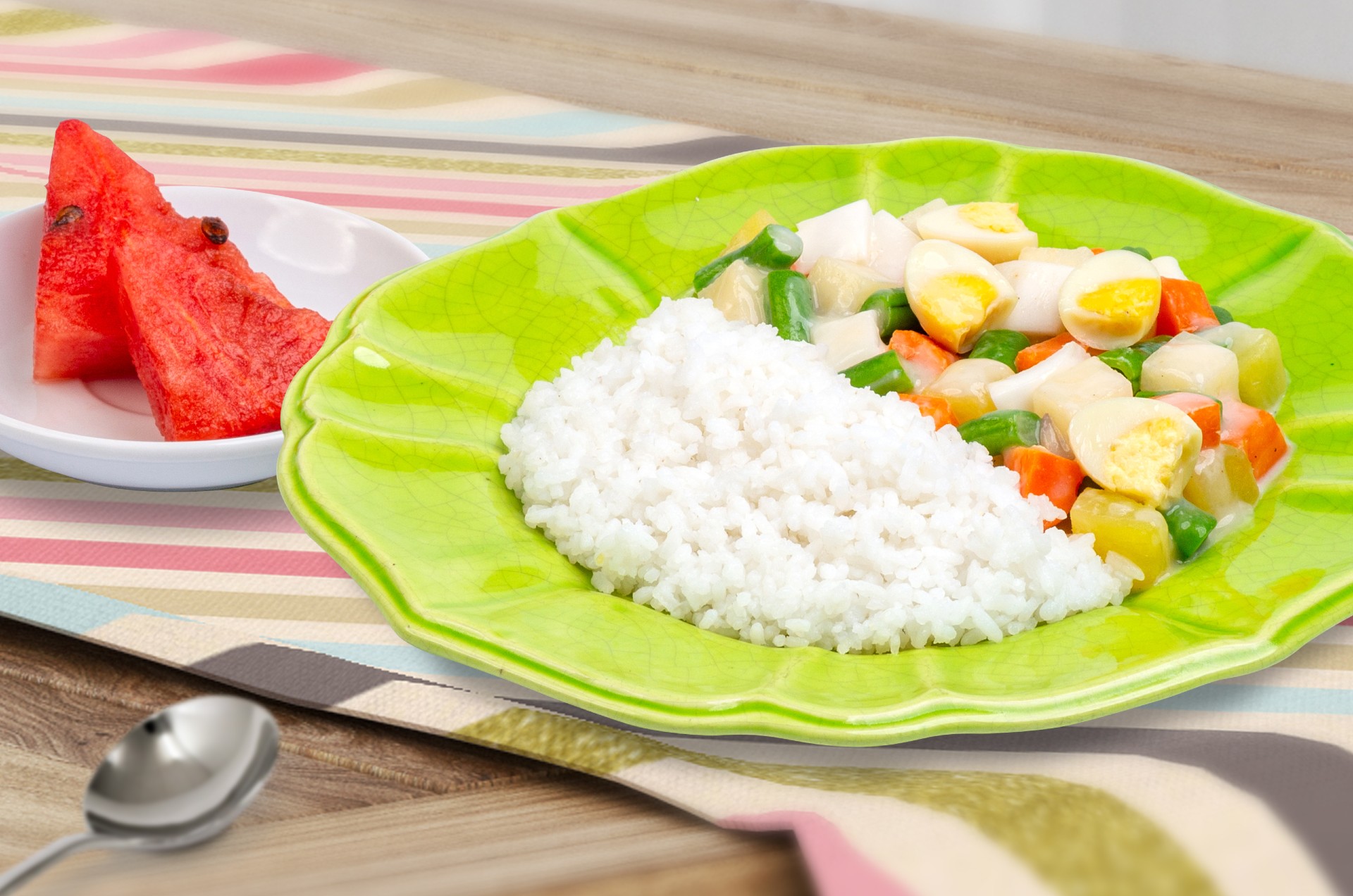 Ajinomoto | Diced Mixed Vegetables with Egg Meal for Kids - Ajinomoto