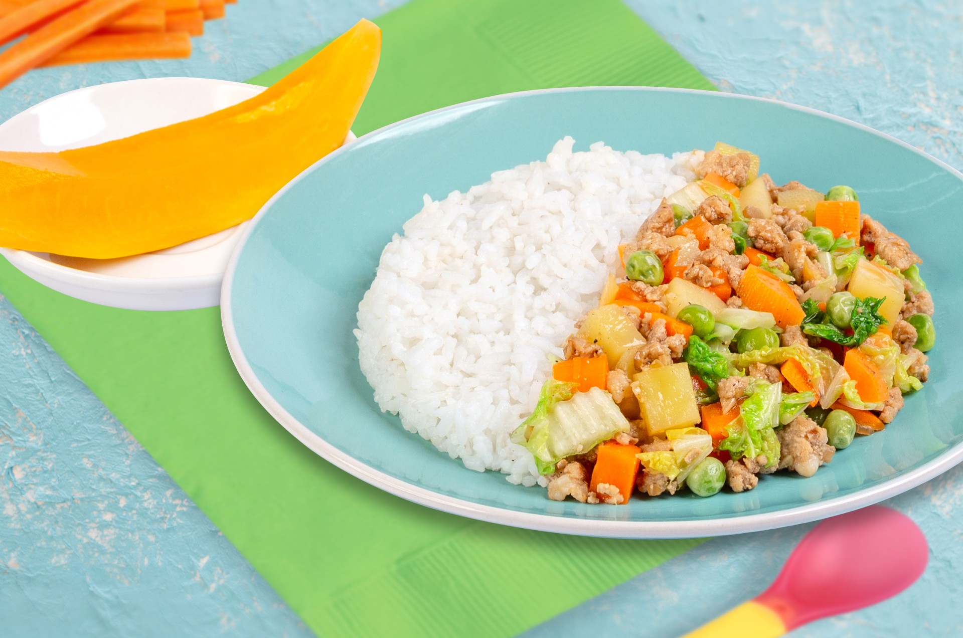 Ajinomoto | Mixed Pork and Veggies Meal for Kids - Ajinomoto