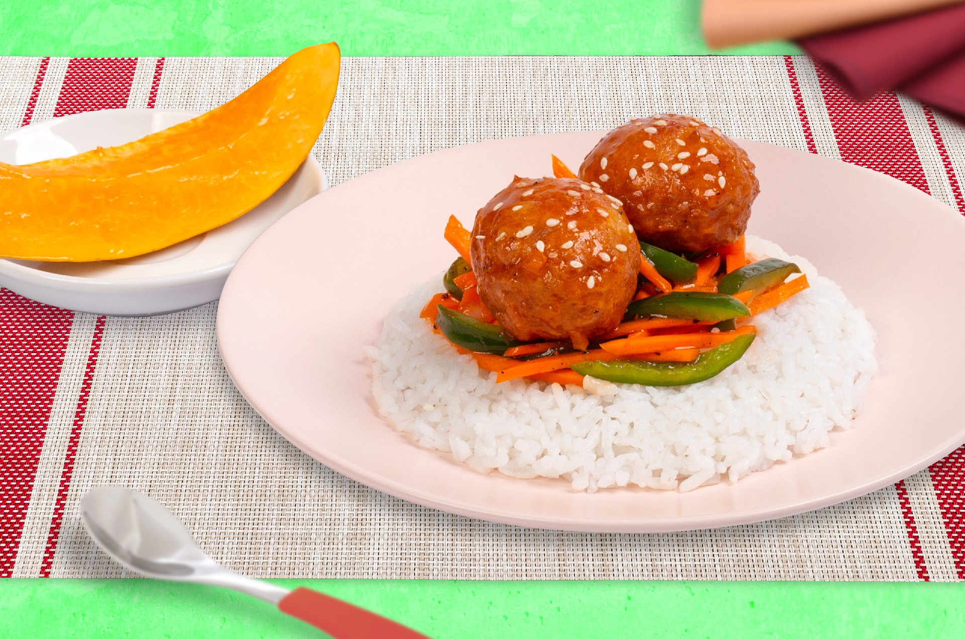 Ajinomoto | Sweet and Sour Pork Balls Meal for Kids - Ajinomoto