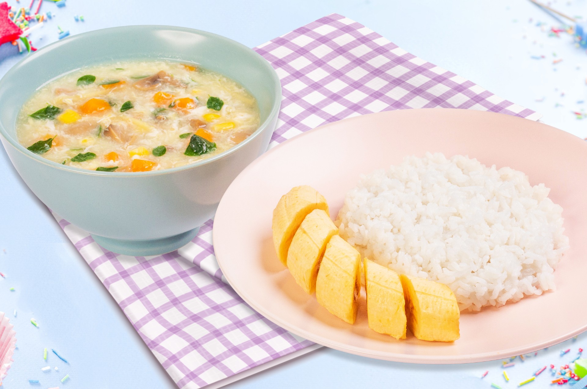 Ajinomoto | Veggie Egg Drop Soup Meal for Kids - Ajinomoto