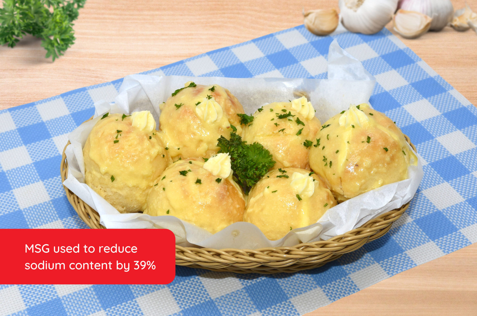 Ajinomoto | Korean Cream Cheese Garlic Buns - Ajinomoto