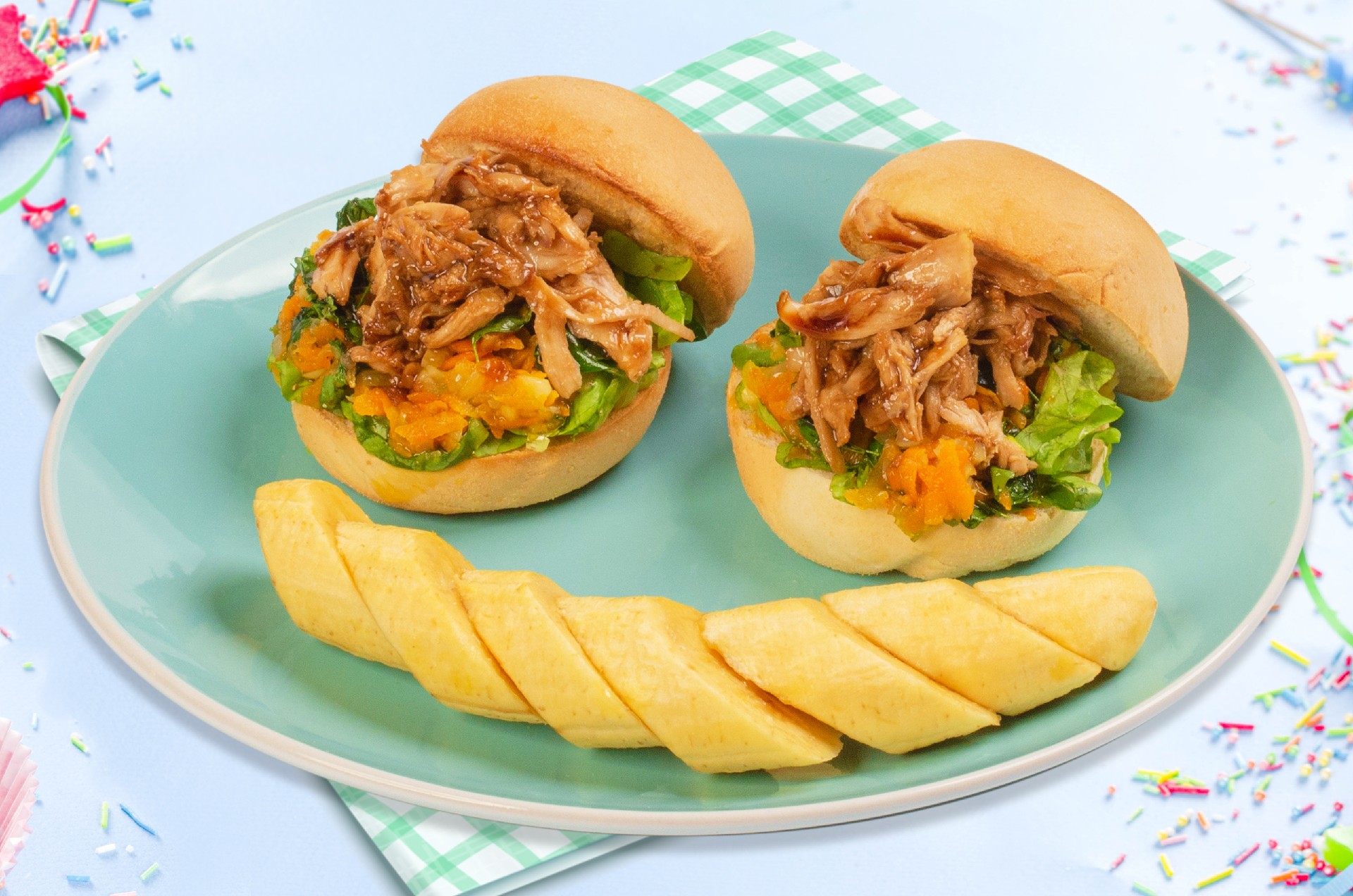 Ajinomoto | Chicken-Veggie Asado Sandwich Meal for Kids - Ajinomoto