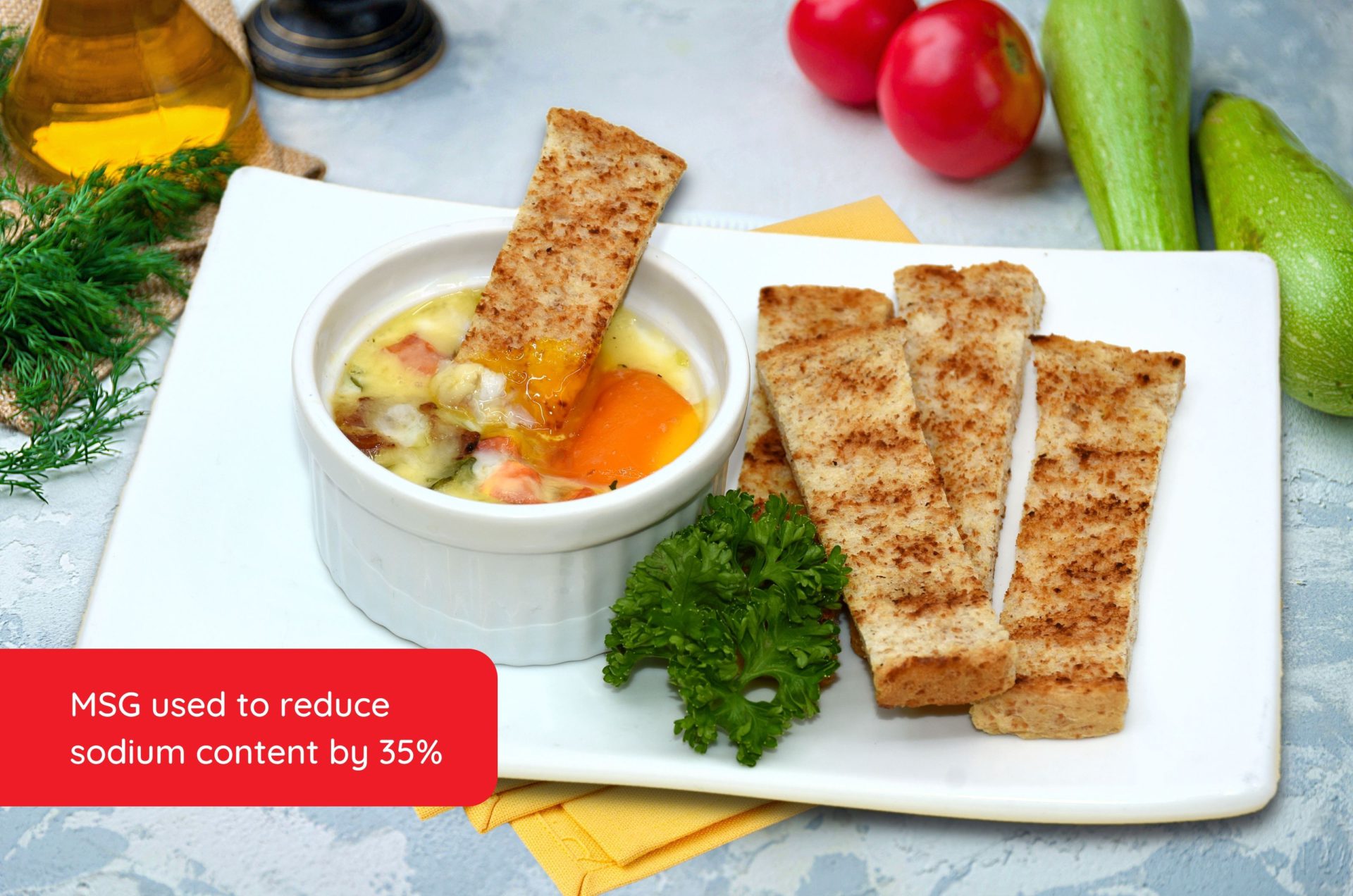 Ajinomoto | Baked Dippy Eggs - Ajinomoto