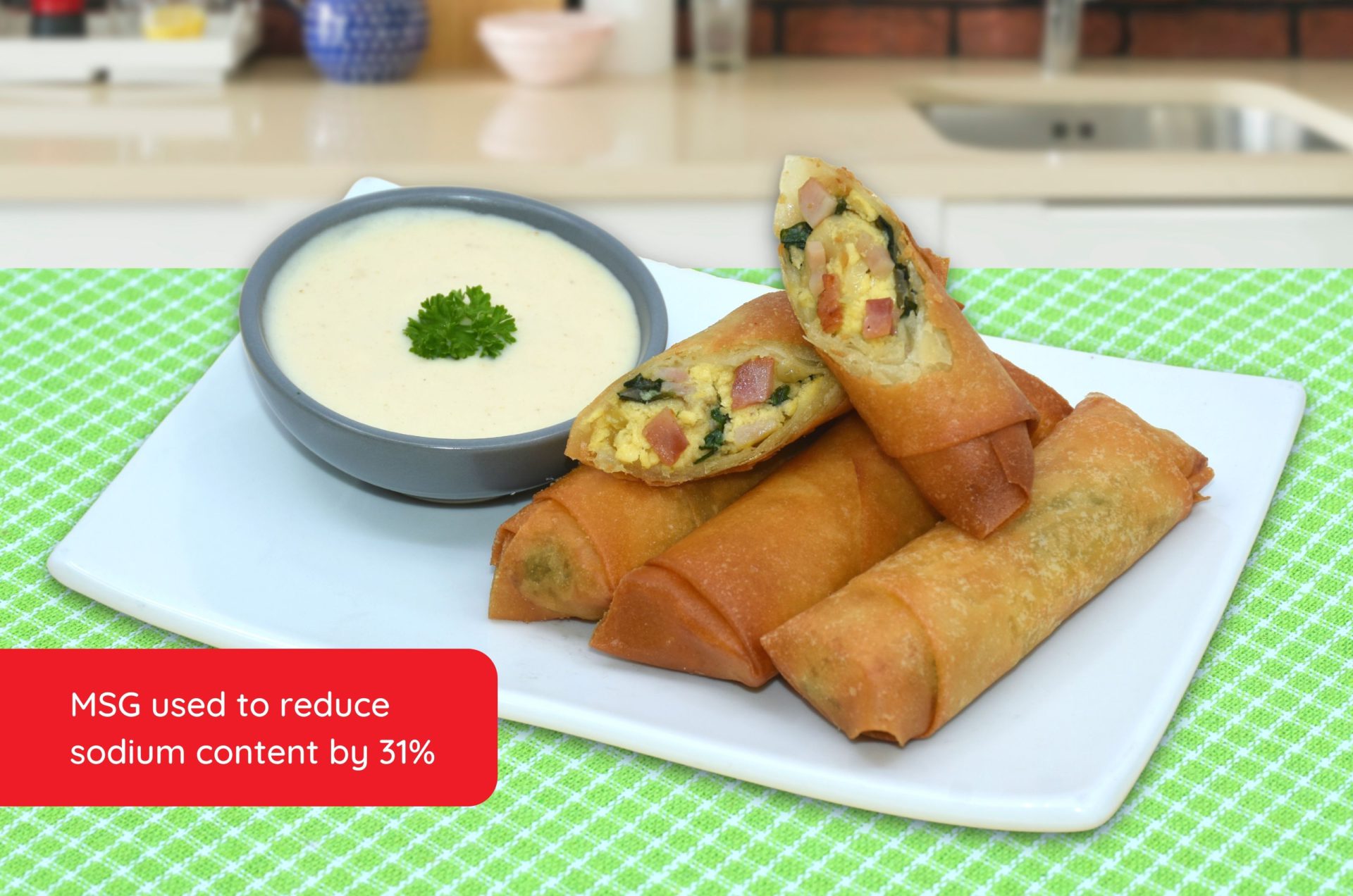 Ajinomoto | Breakfast Egg Spring Roll - Ajinomoto