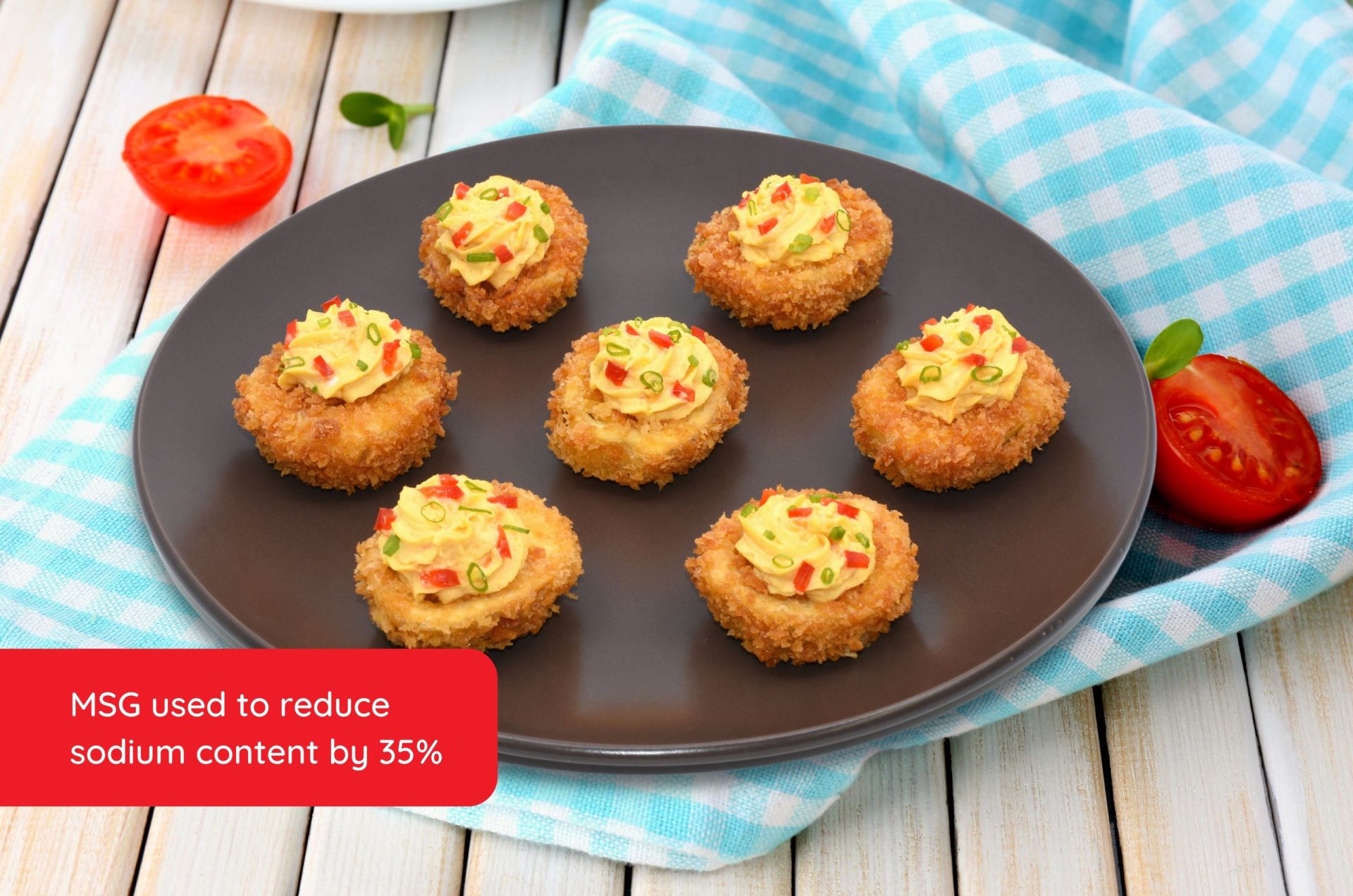 Ajinomoto Deepfried Deviled Eggs with Coconut Milk Ajinomoto