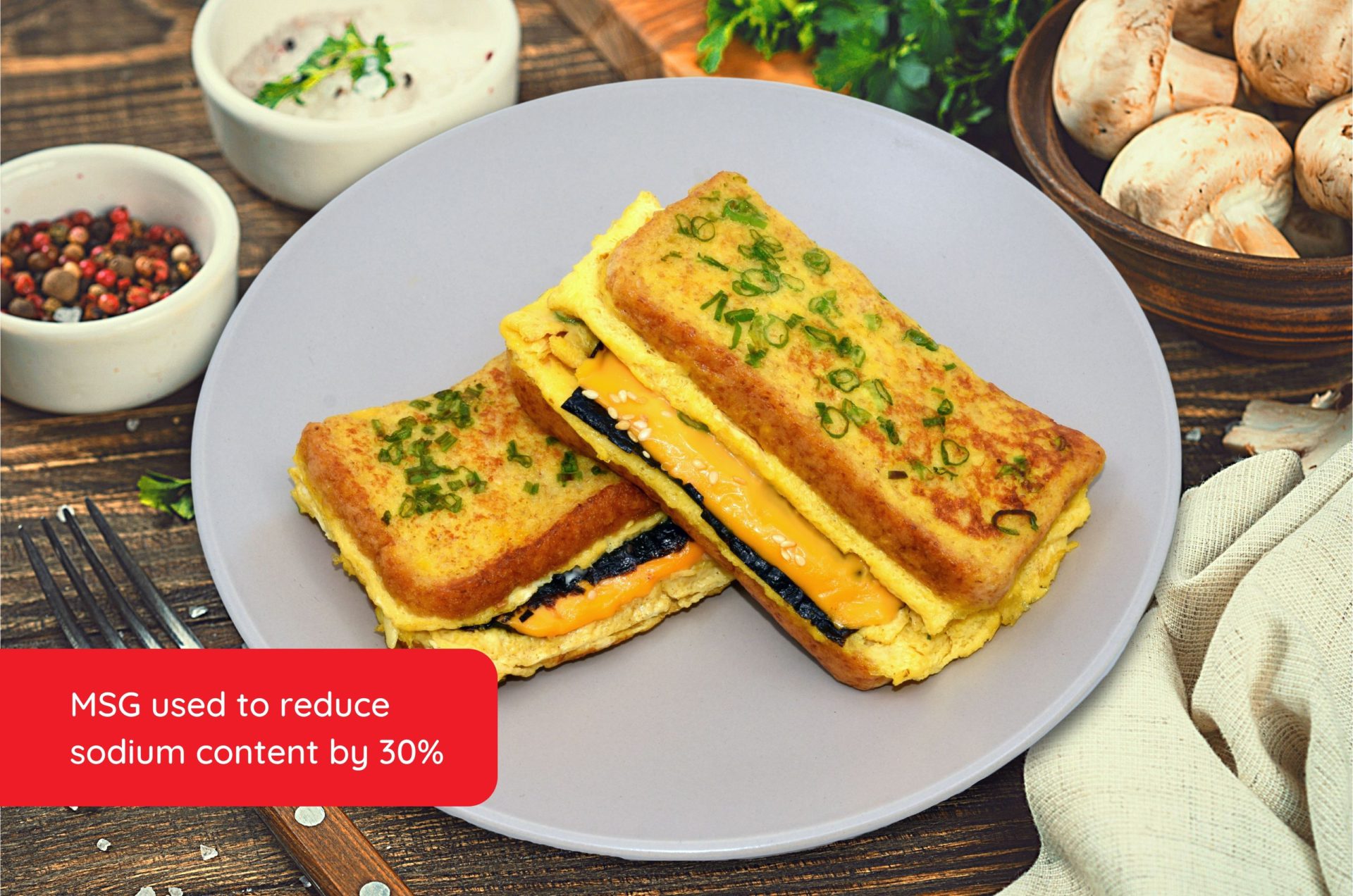 Ajinomoto | Japanese-style Egg Sandwich - Ajinomoto