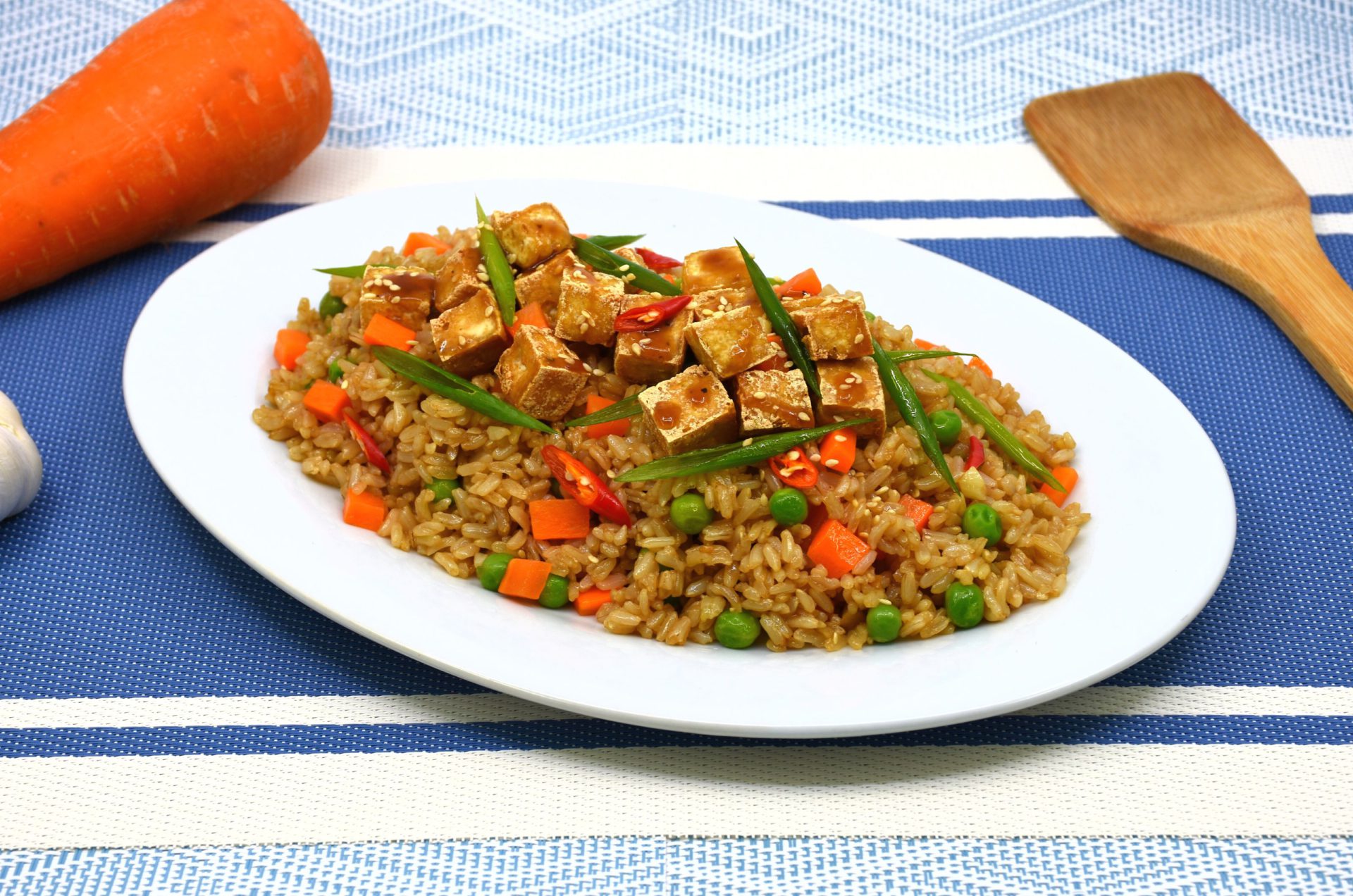 Ajinomoto | Healthy Tofu Fried Rice - Ajinomoto
