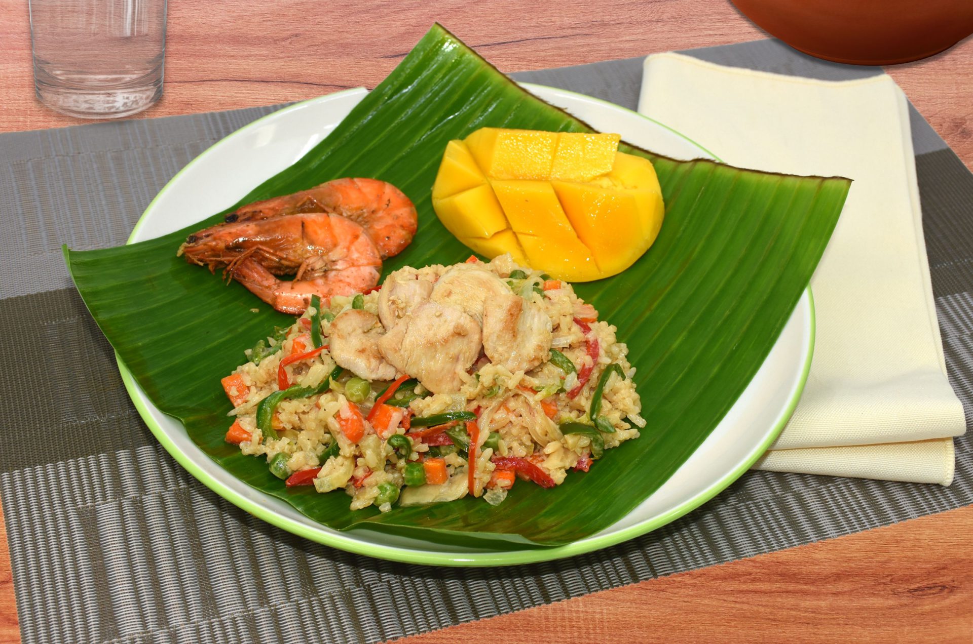 Ajinomoto | Chicken & Shrimp Paella Blanca - Ajinomoto