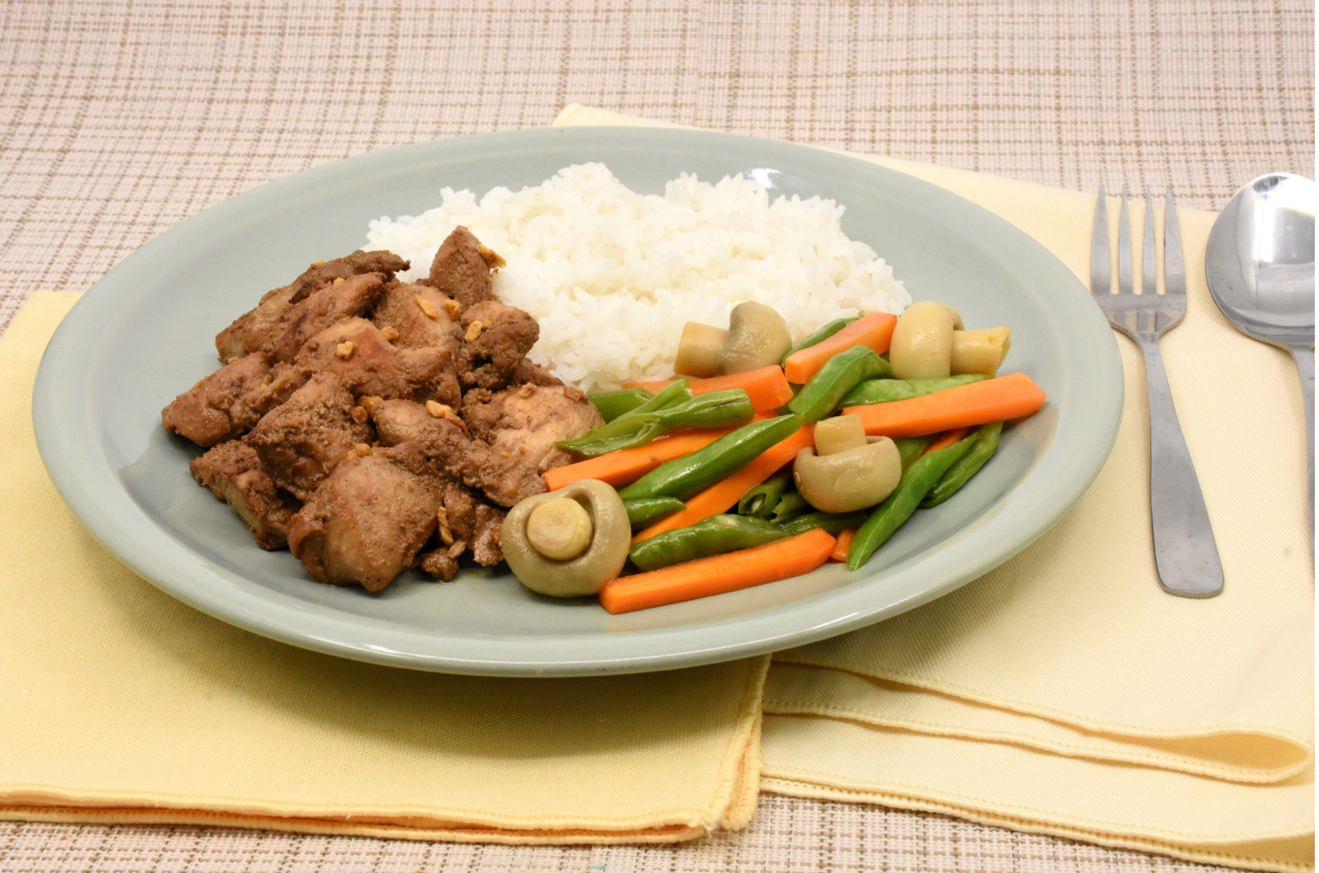 Ajinomoto | Chicken Salpicao & Stir-fried Vegetables - Ajinomoto