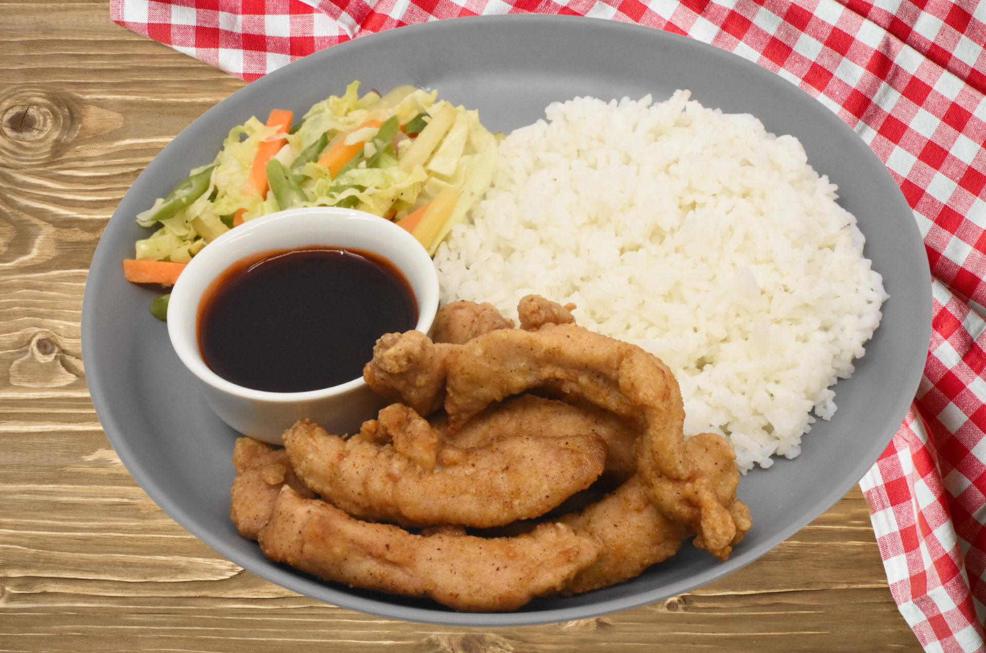 Ajinomoto | Chicken Tenders with Dip & Sauteed Vegetables - Ajinomoto